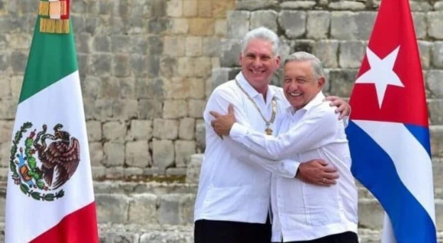Miguel Díaz-Canel agradece a su "hermano" AMLO el apoyo solicitado para Cuba