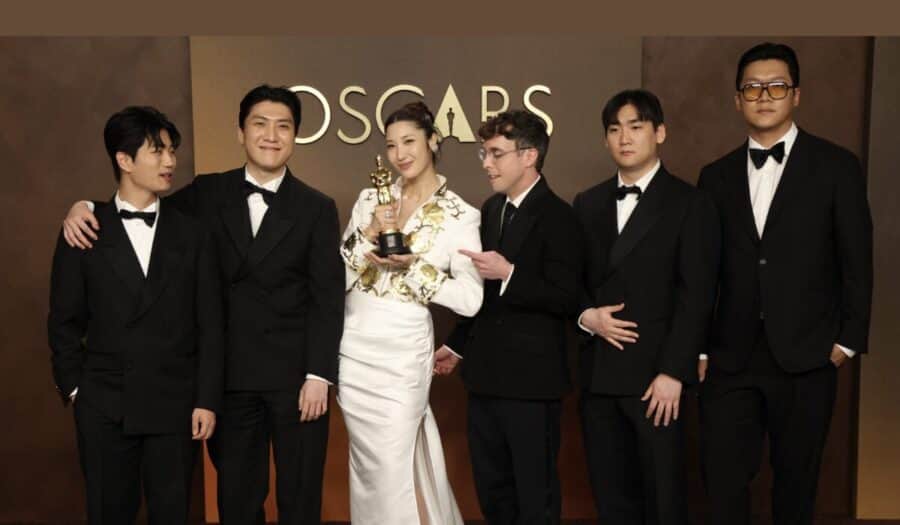 Interrumpen discurso de “Las Guerreras K-pop” tras ganar el Oscar a Mejor Animación; fans critican a la Academia