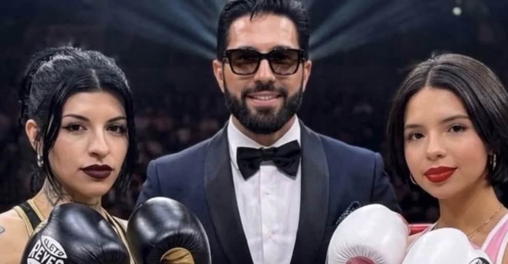 Propone Poncho de Nigris pelea de boxeo entre Cazzu y Ángela Aguilar en el próximo Ring Royale