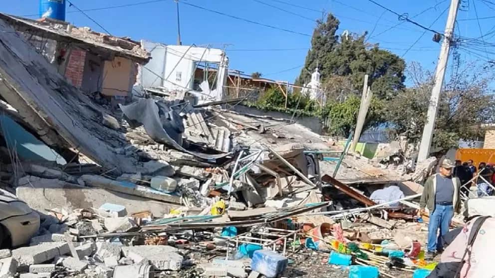 Video: Deja 14 heridos explosión por acumulación de gas en vivienda en Coacalco, Edomex