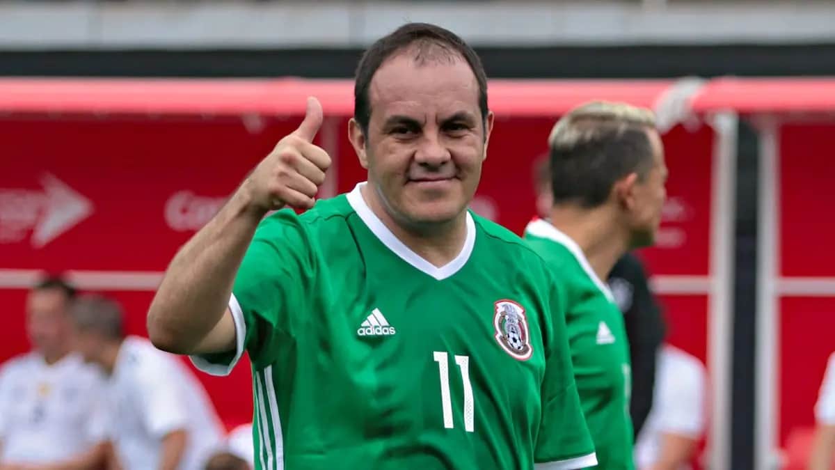Cuauhtémoc Blanco se une a la convocatoria de México para juego de leyendas ante Brasil