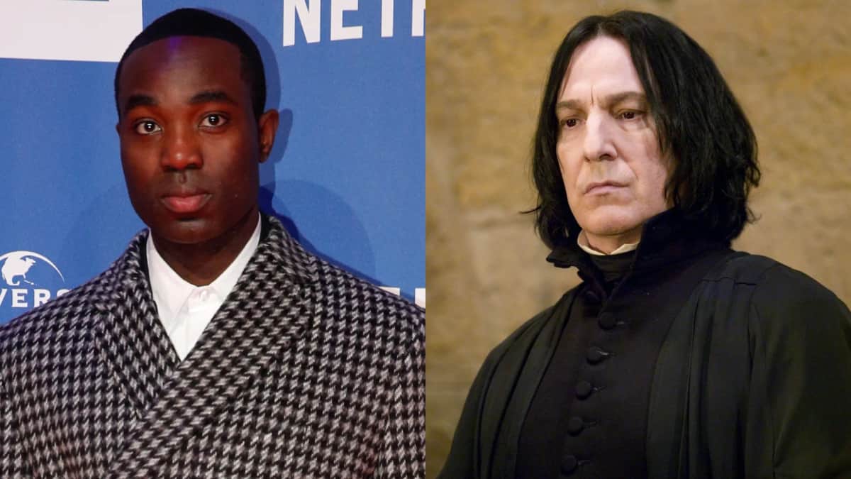 Video: Amenazas de muerte al actor Paapa Essiedu por interpretar al profesor Snape en "Harry Potter"