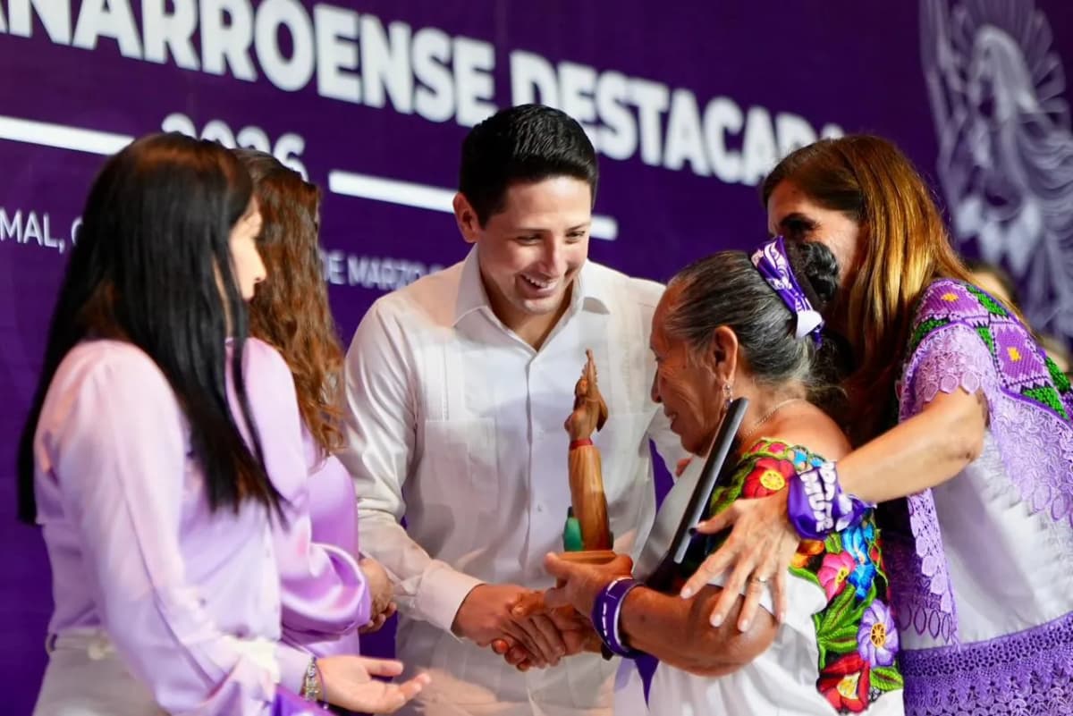 Renán Sánchez Tajonar acompaña a la gobernadora Mara Lezama en importantes acciones en seguridad y reconocimiento de las mujeres