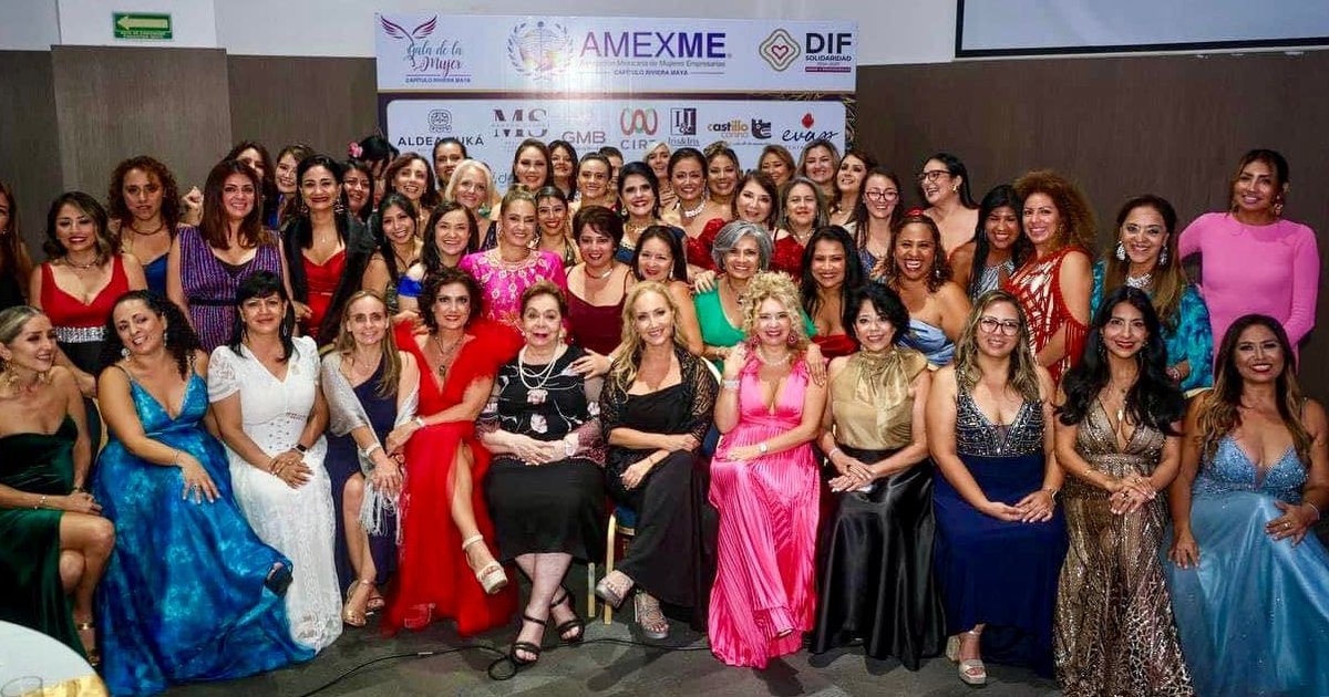 AMEXME Riviera Maya celebra su Gala de la Mujer 2024: Reconociendo el ...