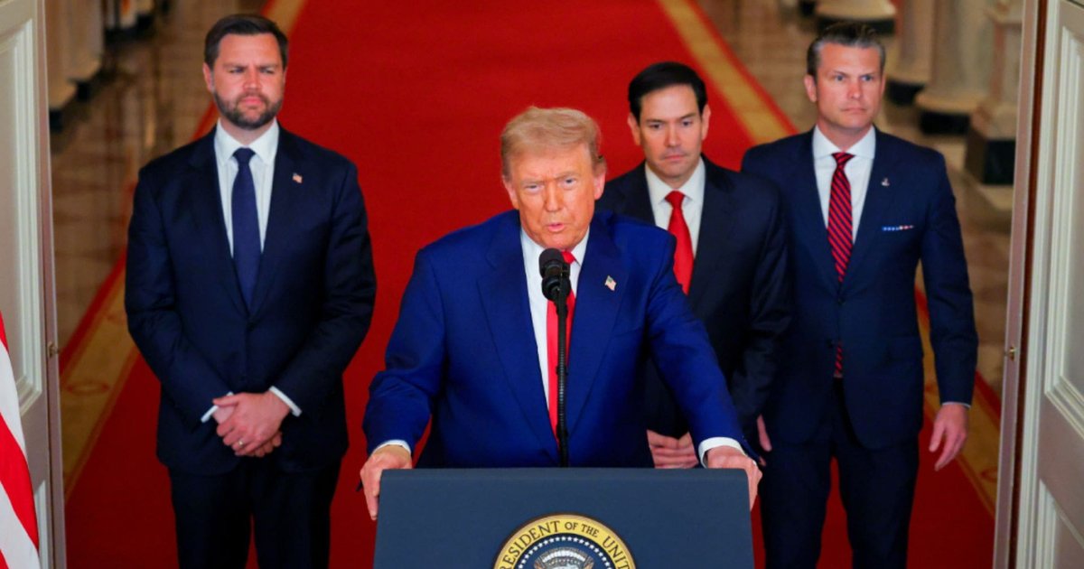Anuncia Donald Trump el fin de la "guerra de los 12 días" entre Irán e ...