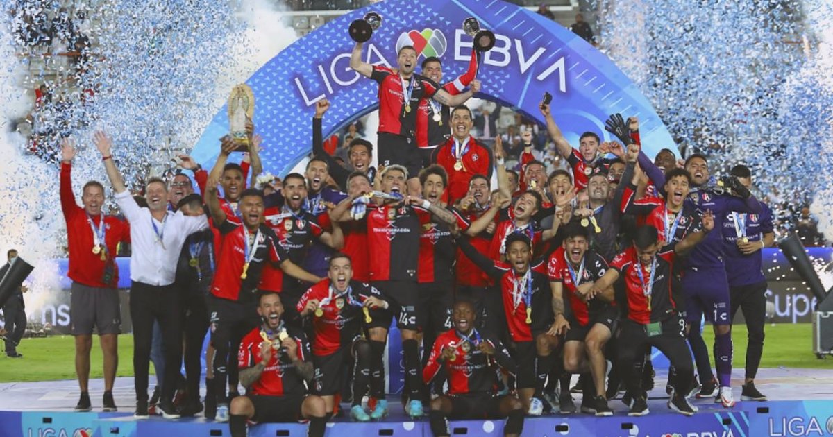 Atlas se convierte en bicampeón de la Liga Mx