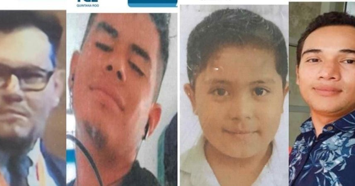 Buscan a tres hombres y un menor de edad en Cancún