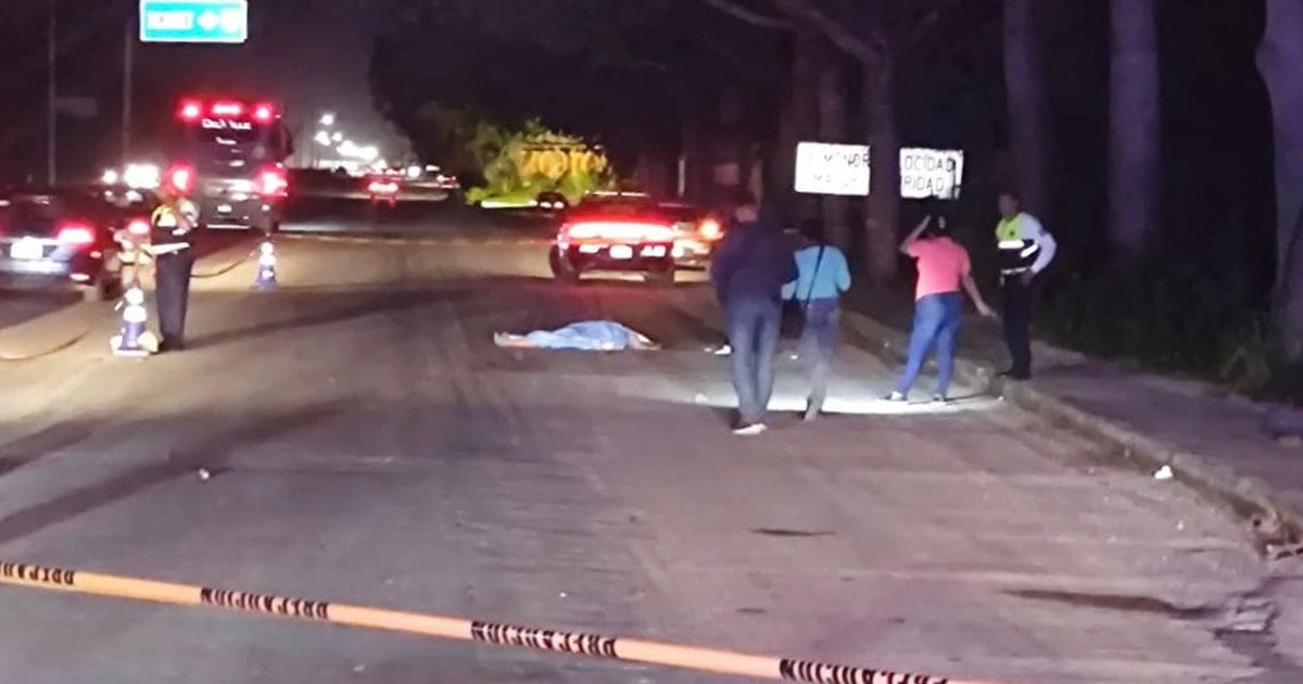 Muere hombre atropellado al intentar cruzar la carretera 307, a la ...