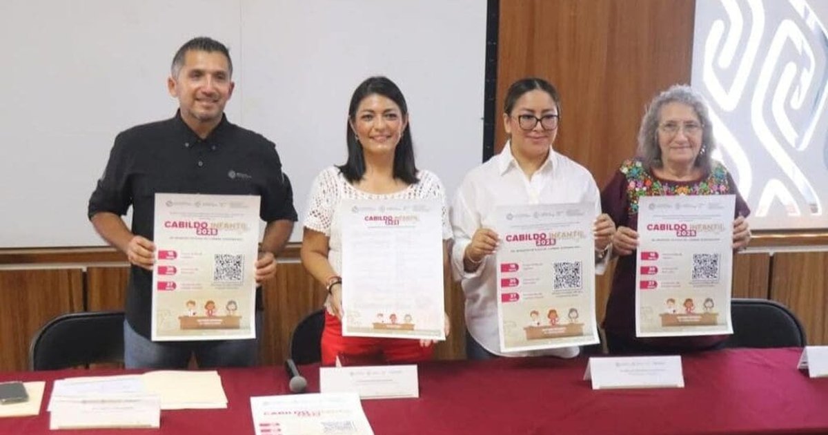Presentan la convocatoria para el Cabildo Infantil 2025 de Playa del Carmen