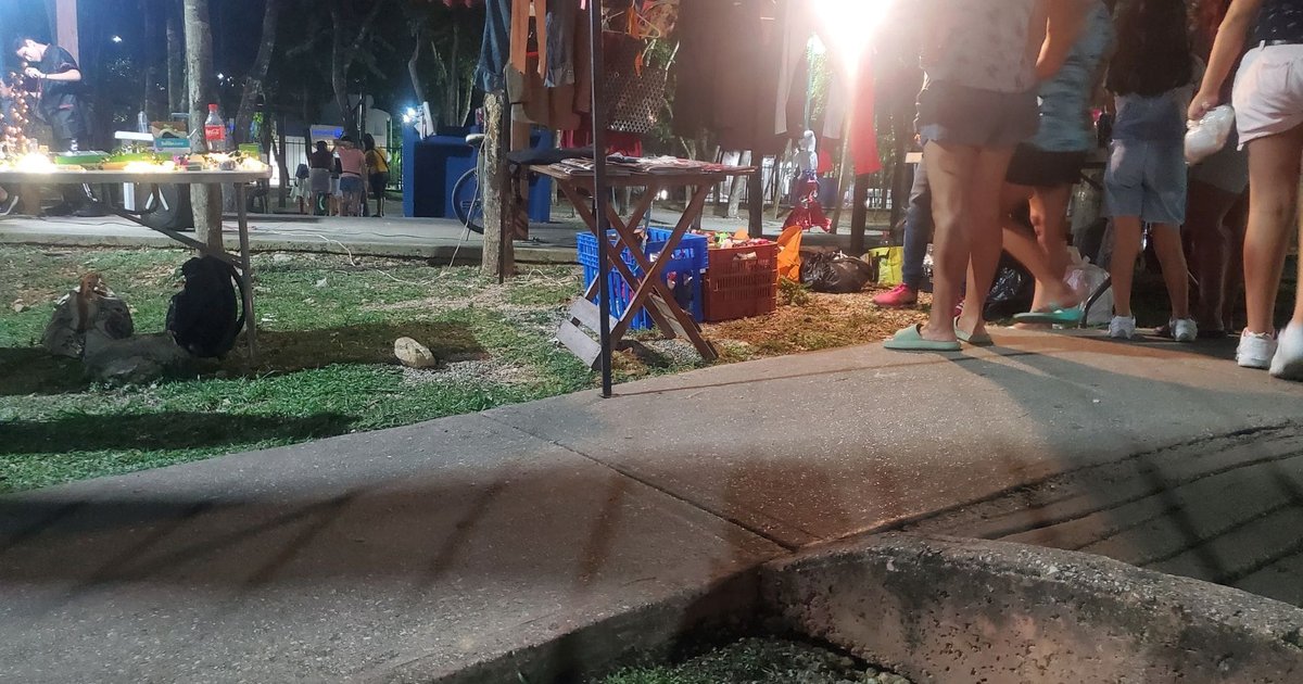 Reaparecen tianguistas en el primer parque de Villas del Sol