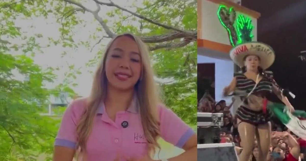 Video: Joven de Chiapas que bailó con poca ropa y la bandera se ...