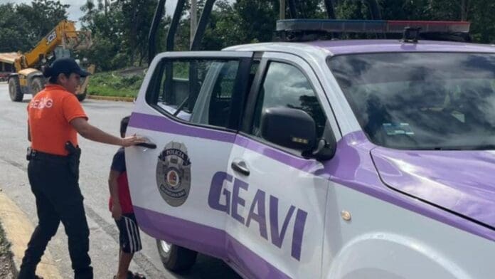 Localizan a niño de 7 años que se había salido de su casa sin avisar a sus padres en Cancún