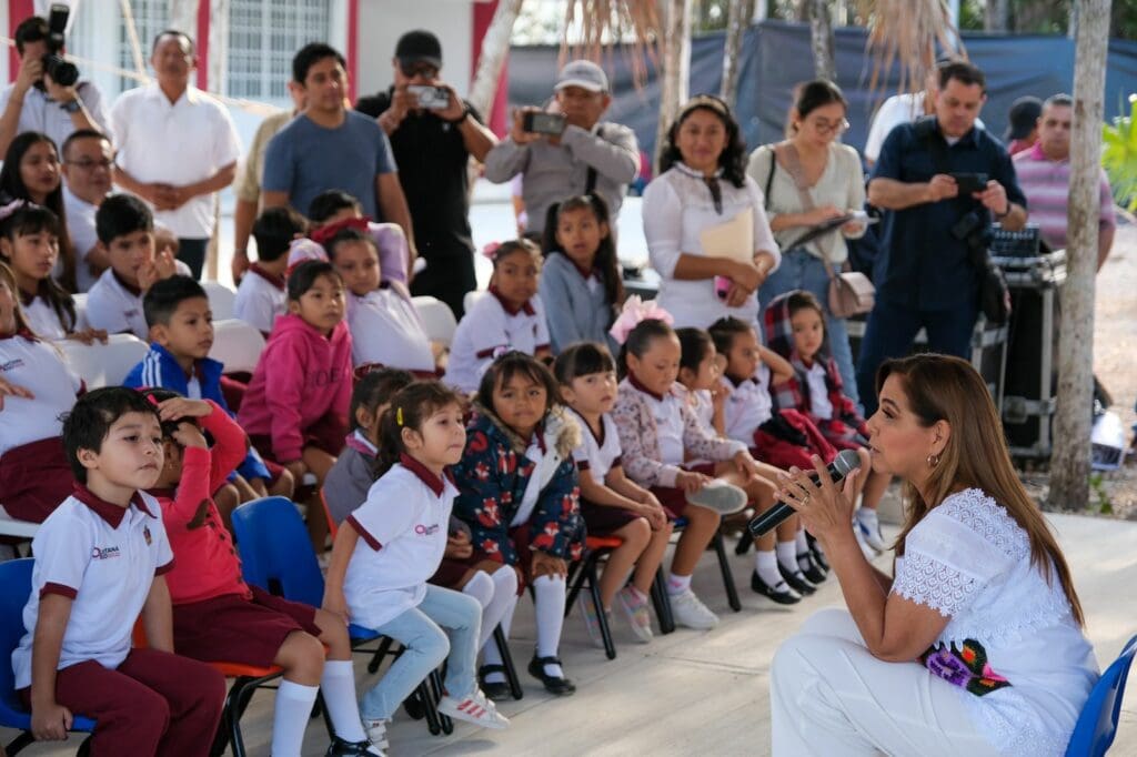 Con transparencia y calidad inaugura Mara Lezama preescolar y primaria con inversión de más de 30 mdp en Tulum