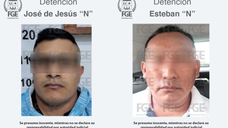 Detiene FGE a dos policías municipales por el delito de violación en Cancún