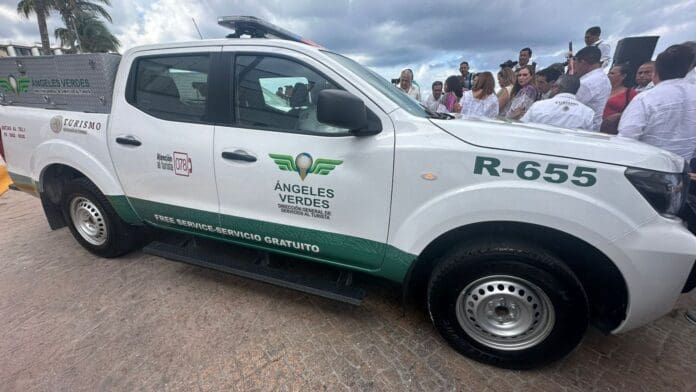 Playa del Carmen tendrá una unidad de Ángeles Verdes para La presidenta Lili Campos destacó que con la nueva unidad de Ángeles Verdes se le dará más atención a los turistas en Playa del Carmen.