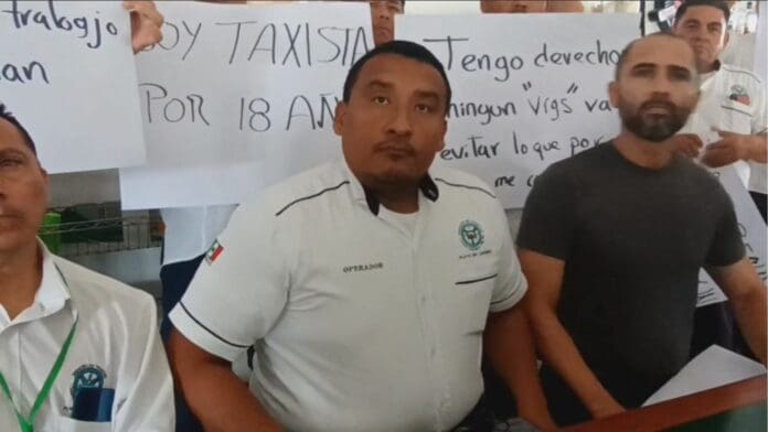 Taxistas de Playa del Carmen piden que no se politice la entrega de placas en el marco de la elección sindical