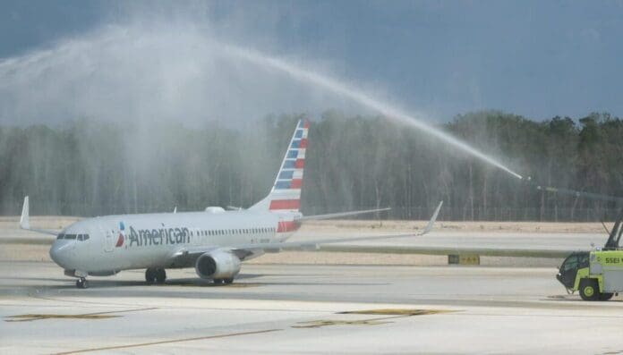 El Aeropuerto Internacional de Tulum “Felipe Carrillo Puerto” ha recibido su primer vuelo internacional proveniente de Dallas, Texas.