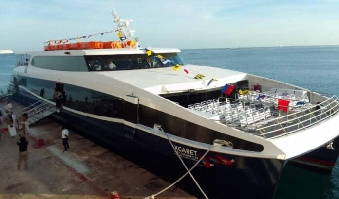 Ya inició operaciones Xcaret Xailing con el cruce de Cozumel a Playa del Carmen y viceversa. Desde hace meses se esperaba que comenzara.