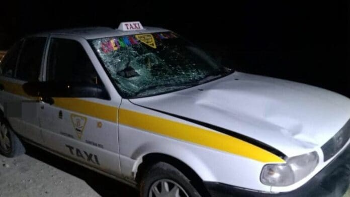 Fallece un sujeto atropellado por un taxi de Chetumal