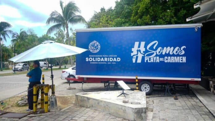 Acercan trámites a colonias de Solidaridad