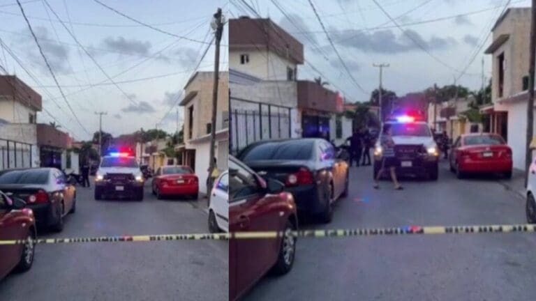 Detienen a cuatro personas armadas tras disparar contra una vivienda en Cancún