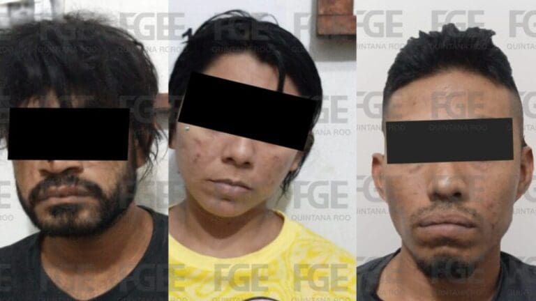 Detienen a tres presuntos implicados en ejecución de vendedora de tamales en Cancún
