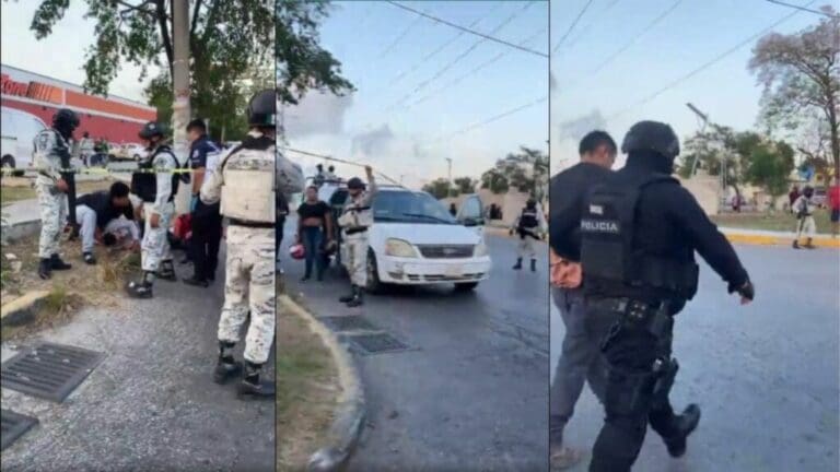 Tres presuntos secuestradores fueron detenidos durante una persecución en la Región 223 de Cancún. Habían “levantado” a un prestamista,.