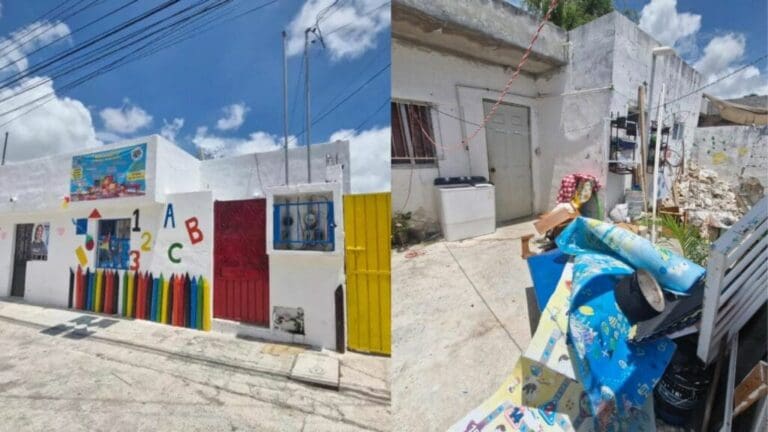 Clausuran guardería en Cancún que estaba en pésimas condiciones; era un riesgo para los menores