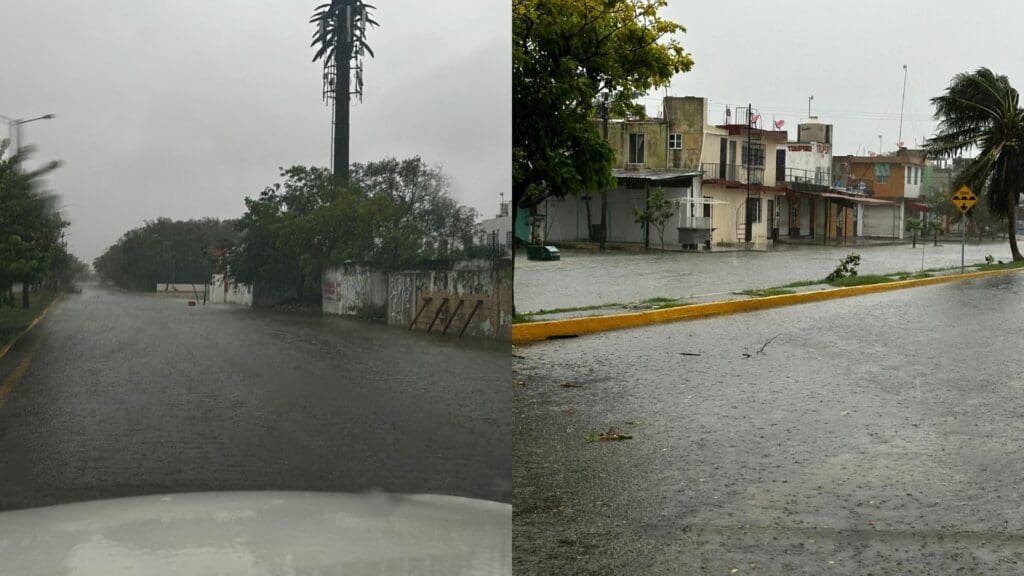 Galería de imágenes de Playa del Carmen después del paso del huracán Beryl