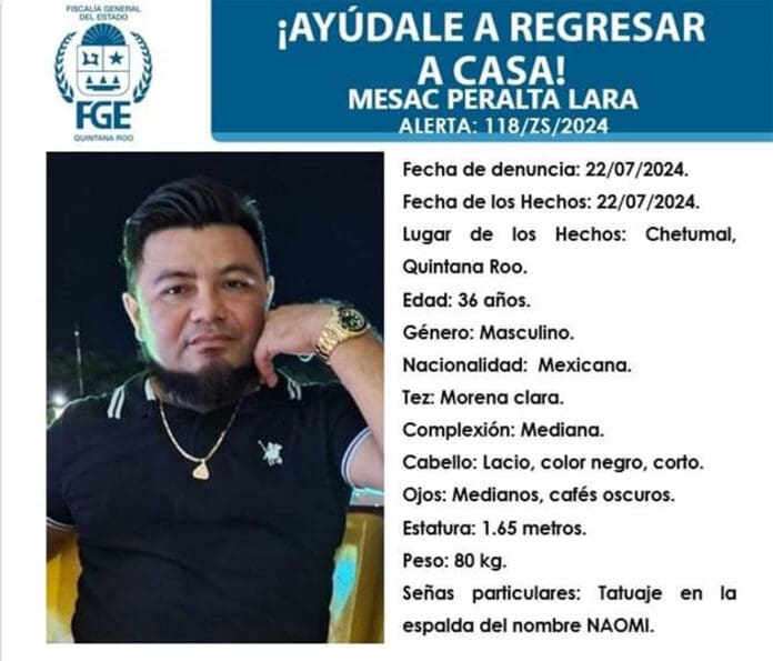 Levantan a otro taxista en Chetumal; ya son 120 los desaparecidos en el sur de Quintana Roo, en el año